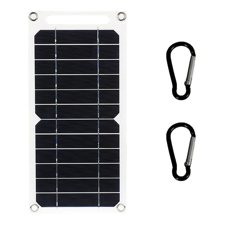 SolNova 30W Solarpanel | Ultraleicht & Wasserdicht | USB-Anschluss für Handy & Powerbank | Outdoor & Camping