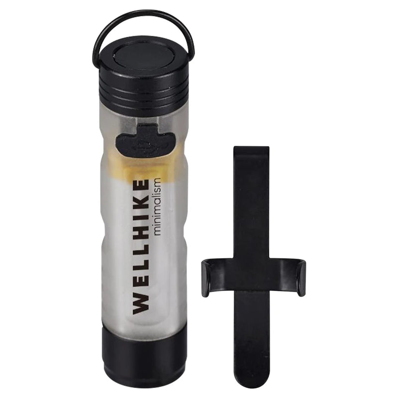 Mini Taschenlampe LUMIRO PocketBeam | 350 lm | Magnetisch & mit Haken | USB-C Aufladbar | Für Camping & Outdoor