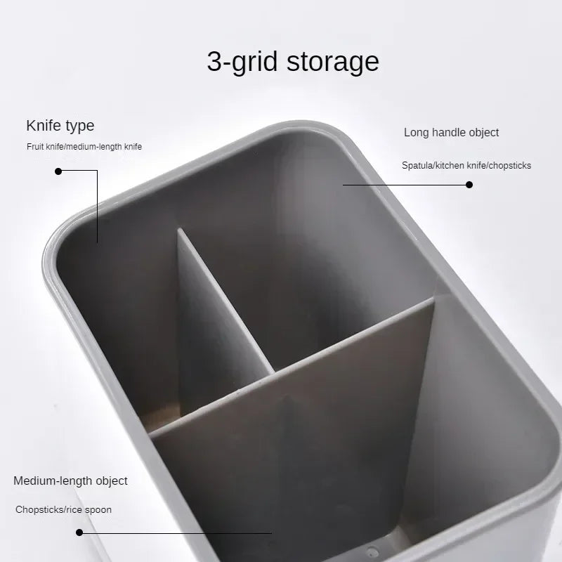 Dryvora CompactRack Geschirrabtropfgestell mit Abtropfschale | Kompakter Küchenorganizer für Spüle & Arbeitsfläche