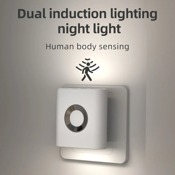 LED-Bewegungssensorlicht LumoSense | Wiederaufladbar per Type-C | Kabellos & Magnetisch | Für Flur, Treppe & Schlafzimmer