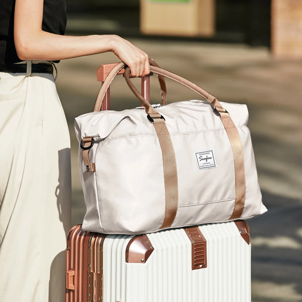 Aerovigo Reisetasche Handgepäck 40x20x25 | Große Kapazität | Weekender für Kurzreisen | Flugtaugliche Kabinentasche