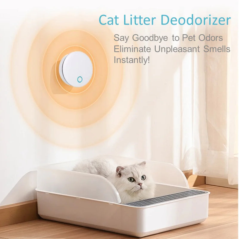 Luftreiniger OxyPure Go | Tragbar & Wiederaufladbar | Ozon + 28 Mio. Ionen | 2000 mAh Akku | Für 20–30 m²