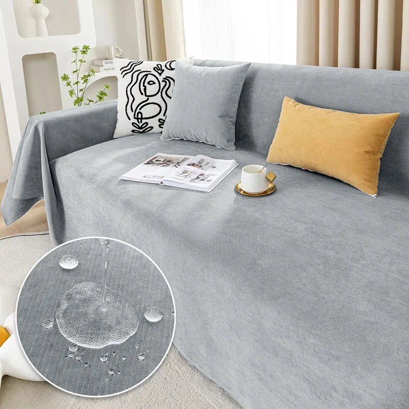 HomeGuard Sofa-Decke | Wasserdicht & Kratzfest | Staubschutz & Allround-Überwurf | Für Sofa, Bett & Wohnraum