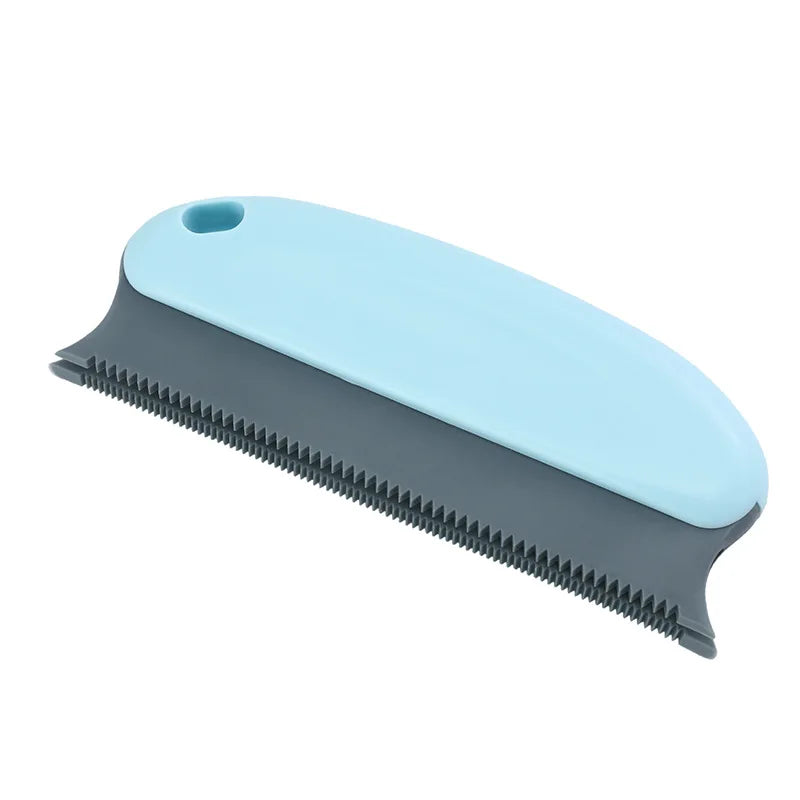 Fluffigob Fussel- & Tierhaarentferner Bürste | 2-in-1 Reinigung mit Doppel-Kammstruktur | Für Sofa, Kleidung, Teppich | 15 × 6 × 2 cm