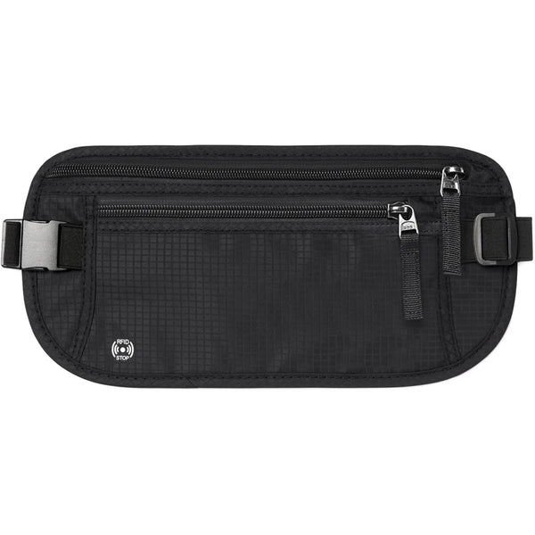 SafeTraveler Bauchtasche | RFID-Schutz | Verstecktes Sicherheitsfach | Für Damen & Herren