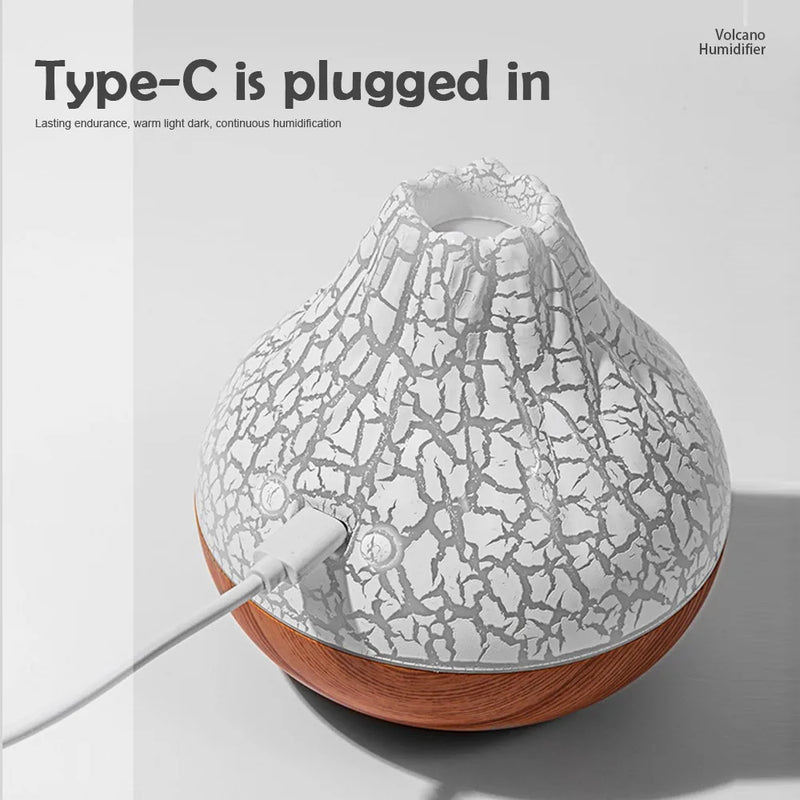 Vulano Aroma Luftbefeuchter | Nano-Spray Technologie | 7-Farben Nachtlicht | Flüsterleise & Sicher