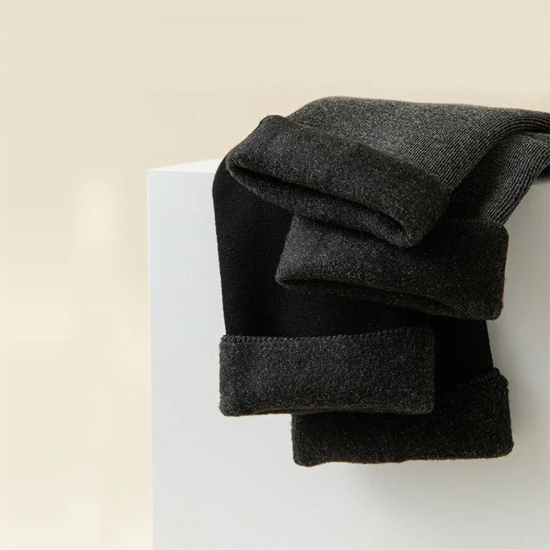 NordFrost | 2 Paar Herren Winter-Socken | Thermo & Dick Gefüttert | Kaschmir-Weich | Rutschfest & Kältebeständig