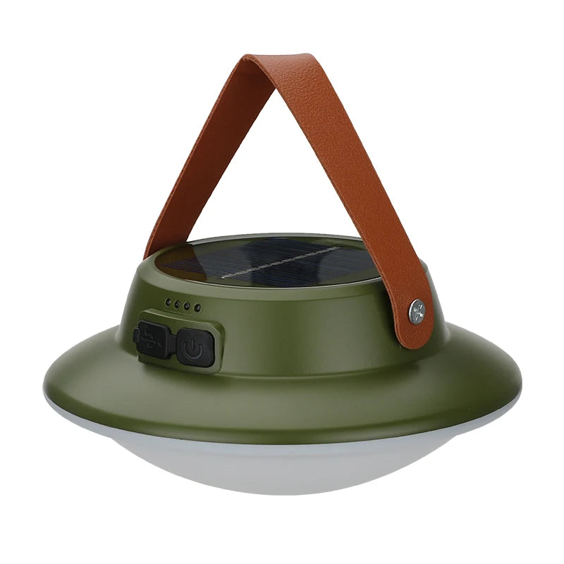 Solar Campinglampe LumiCamp Pro | 3 Leuchtmodi | Wiederaufladbar & Wasserdicht | Für Outdoor & Notfälle