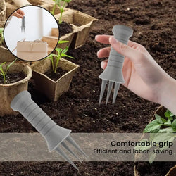 Aergrow Hand-Bodenlüfter aus Kunststoff | Kompakt & Effektiv | 14,7 × 5 cm | Für Rasen, Beete & Pflanzflächen
