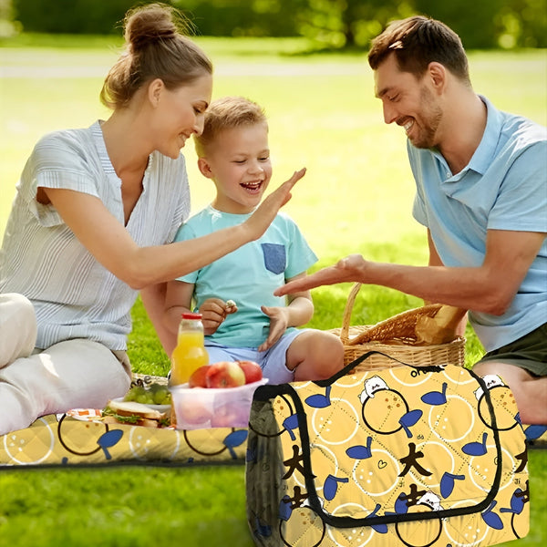 Faltbare Baby-Spielmatte Wanderlino | Gepolstert & Wasserfest | Für Outdoor & Zuhause | Inkl. Tragetasche