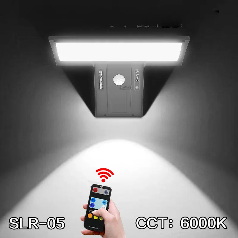 Solargo Lichtpro Solar Wandleuchte Außen | Bewegungssensor & 4 Modi | 90 LEDs | Wasserdicht & Extrem Hell