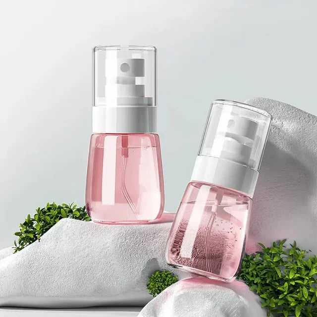 Flacona Reiseflasche | Nachfüllbar | PETG | 30/60/100 ml | Transparent oder Rosa