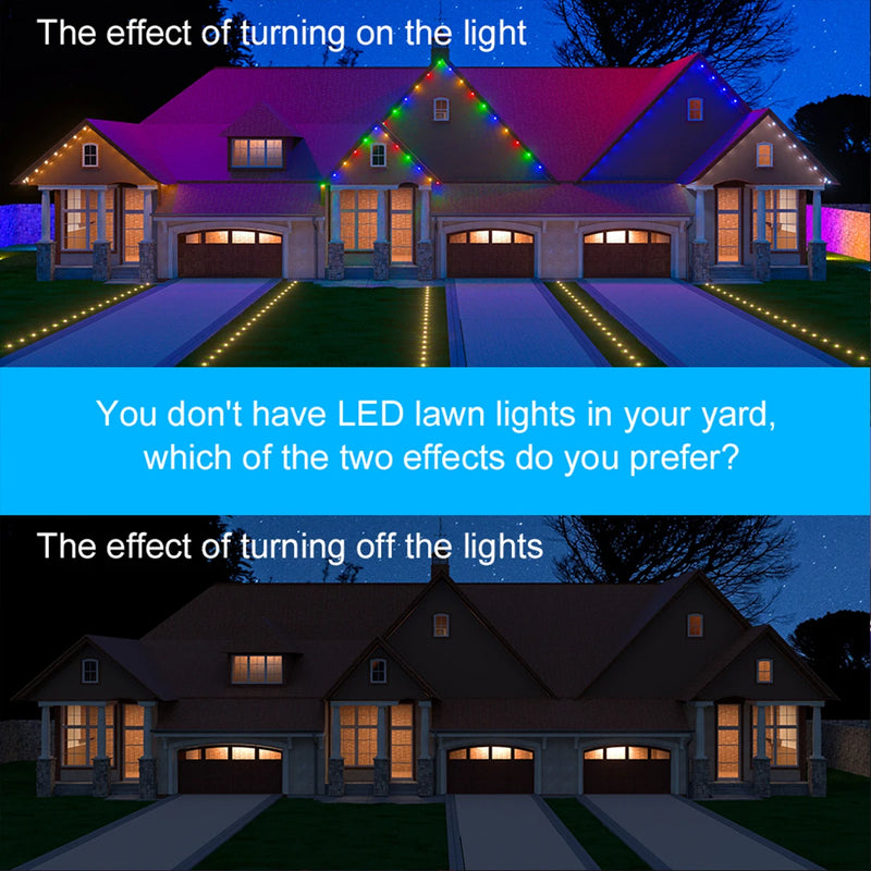 Bodenleuchten Solvion Glow | 15er LED-Set | Warmweiß & RGB | Solar- oder USB-Ladung | IP65 Wasserdicht | Mit Fernbedienung