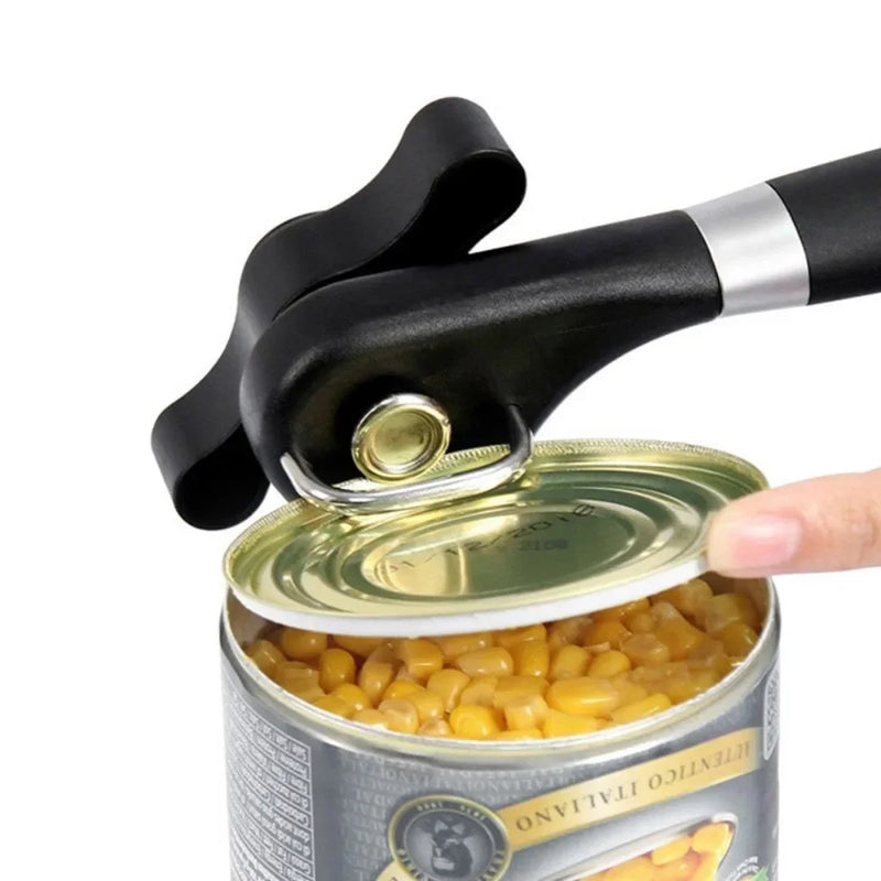 Cutelio Multifunktionaler Dosenöffner Edelstahl | Seitenschneider mit glattem Rand | Sicher & ergonomisch | 22 × 6 cm