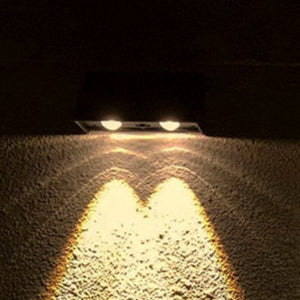 Solar-Wandleuchte LumoGuard | Mit Bewegungssensor | Wetterfest IP65 | LED Warm-/Kaltweiß | Für Außenbereiche