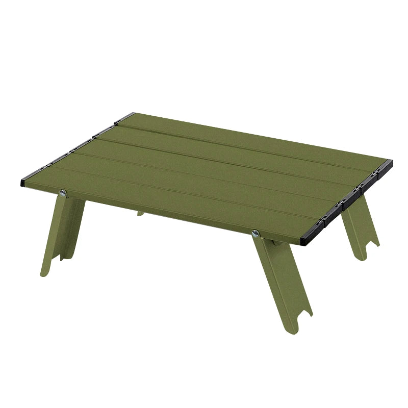 TREKFOLD Campingtisch | Ultraleicht & Faltbar | Aluminium | Ideal für Outdoor, Wandern & Picknick