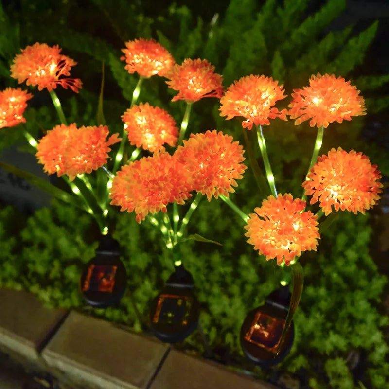 Solar Gartenleuchten PapillonGlow | 6 Schmetterlings-Blütenköpfe | Intelligente Lichtsteuerung | Deko-Solarleuchten für Außenbereiche