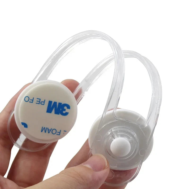 SafeBelt Kids Kindersicherungs-Set | 5× Sicherheitsriegel transparent | Für Schubladen, Kühlschrank & Schranktüren | 16,5 × 3,5 cm