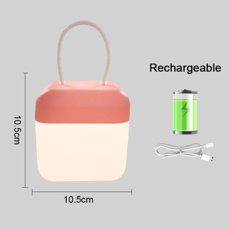 LED Nachtlicht Lumoa | Touch-Steuerung | USB-Aufladung | Warm- & Kaltweiß