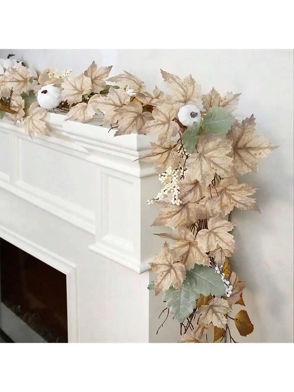 LeafLoom | Ahornblatt Hängegirlande | Herbstdeko für Innen & Außen