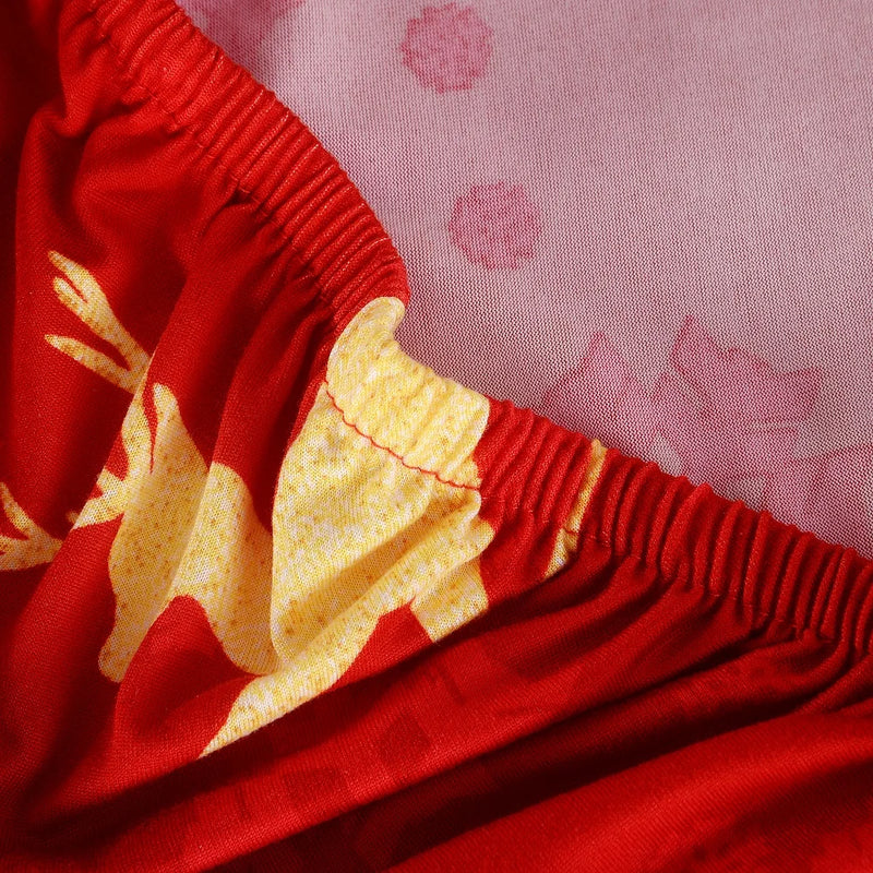 Nordiluxe | Weihnachtliche Stuhlhusse | Elastischer Bezug im Nordic-Design | Passend für Schalensessel & Esszimmerstühle | Waschbar & Anpassbar