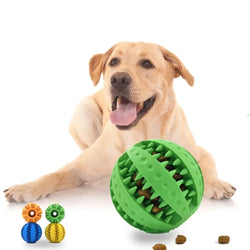 Hundespielball ChewPlay FlexiBall | Interaktives Gummispielzeug mit Futterfunktion | Zahnpflege & Kauspiel | Für kleine Hunde
