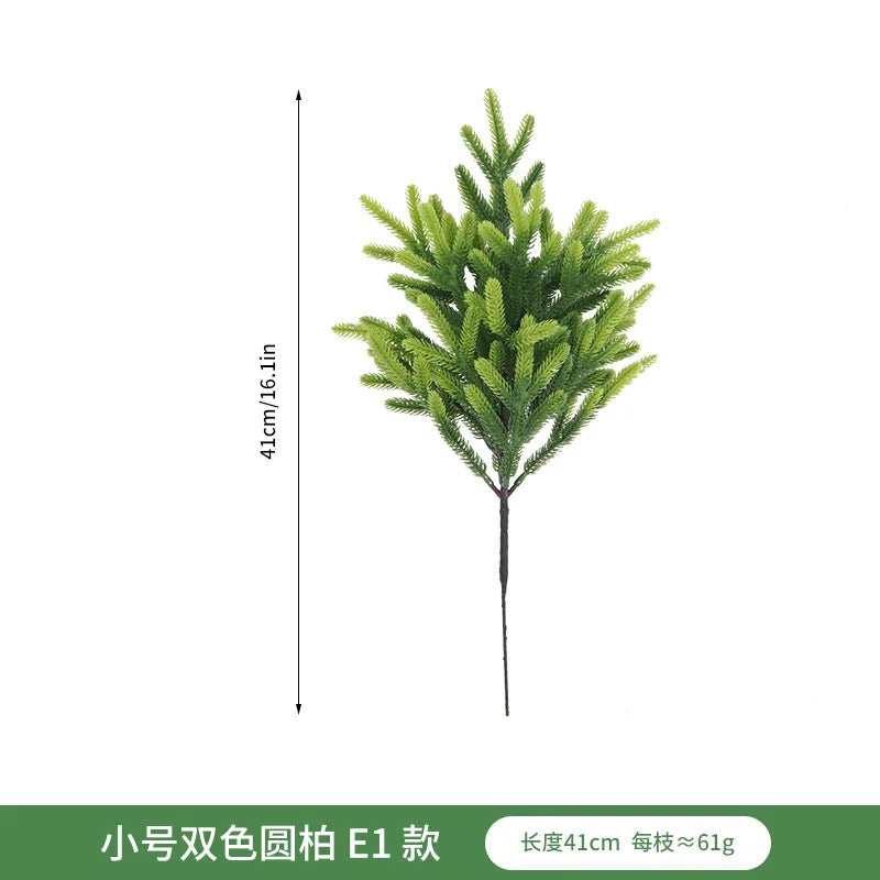 Evervigne | Künstlicher Tannenzweig | Realistische Weihnachtsdekoration | Hochwertige Kunstpflanze | Für Innenräume & Blumengestecke