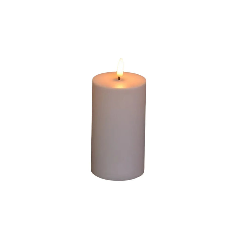 LED Stumpenkerzen GlowCandle | 3 Größen | Warmweiß Flackerlicht | Mit Fernbedienung & Timer