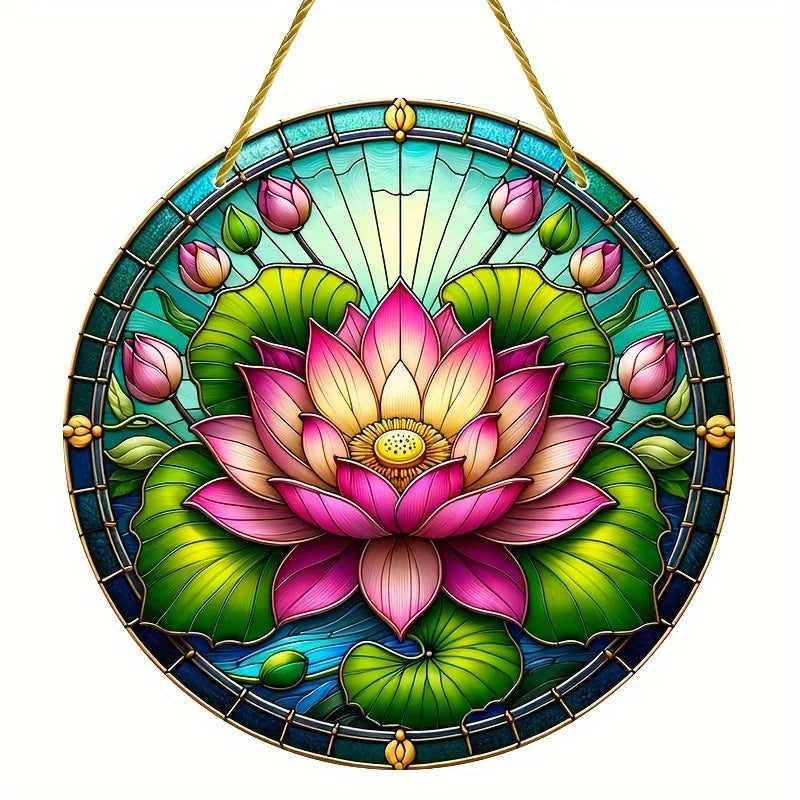 Schmetterling Sonnenfänger AureliaLight | Acryl Rundschild | 15×15 cm / 20×20 cm | Fenster- & Wanddeko