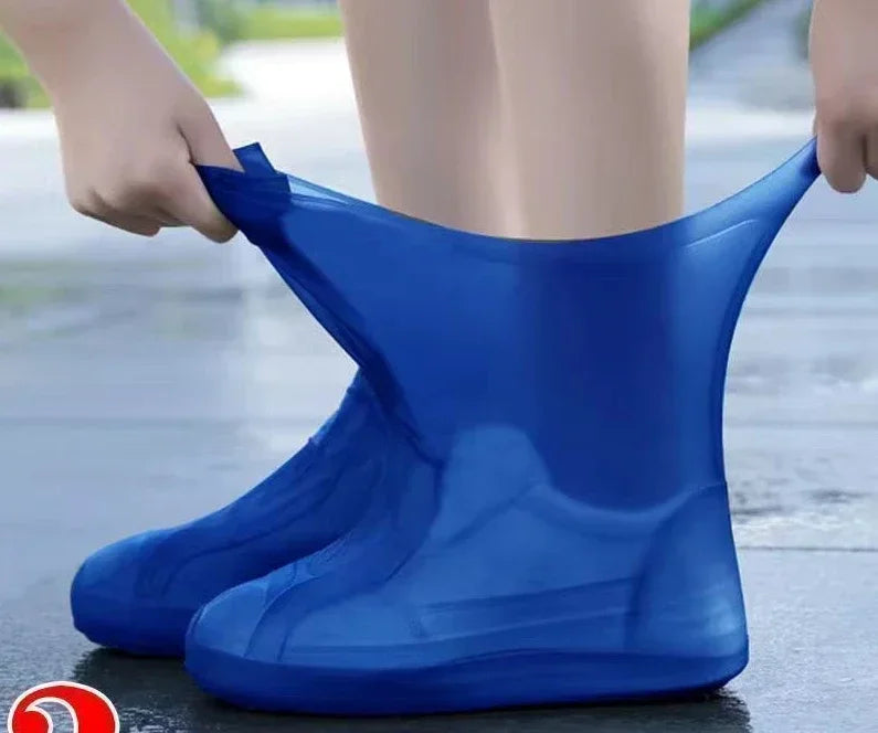 RainShield Silikon Überschuhe | Wasserdicht & Rutschfest | Wiederverwendbare Regenüberzieher | Für Schuhgröße 34–45 | Outdoor Regenschutz