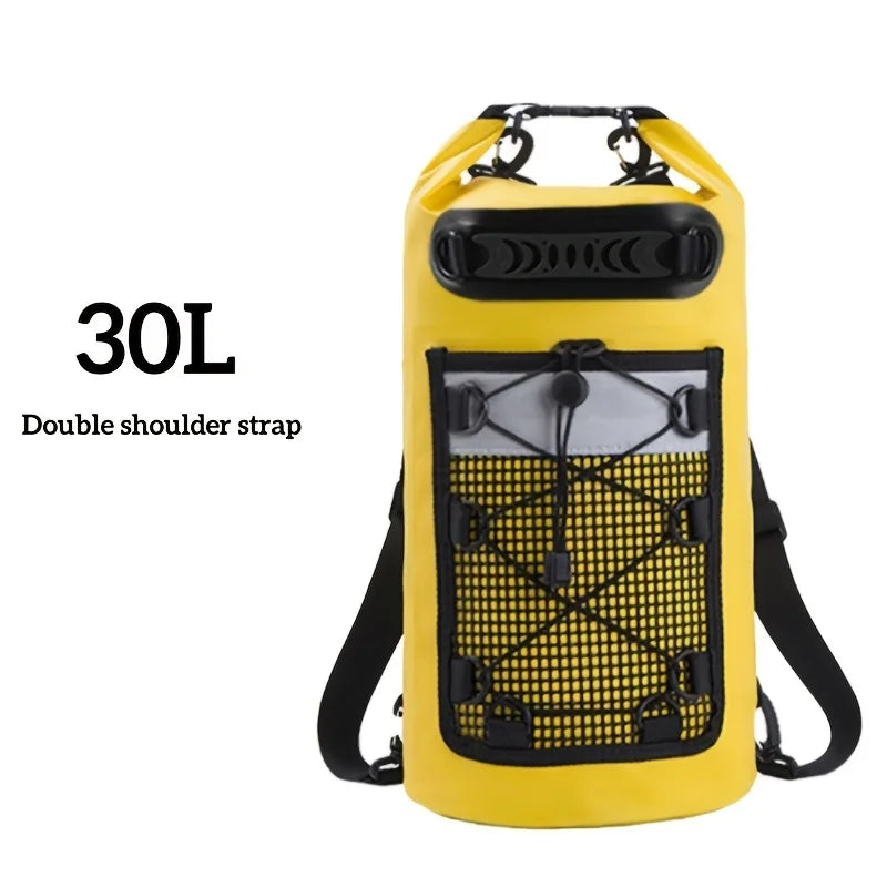 Wasserdichte Dry Bag AQUARIX Motion | 10/20/30 L | Rolltop & Schultergurt | Für Kajak, Strand & Trekking