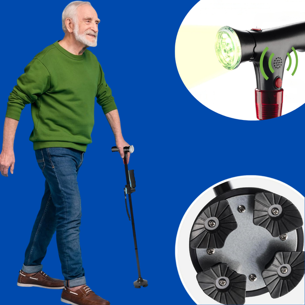 StepGuard – Moderner Gehstock für Sicherheit & Freiheit!