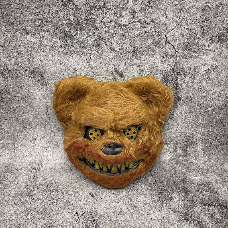 Gruselmaske Furro | Unisex Halloween Maske | Cartoon Horror-Design | Kunstfell