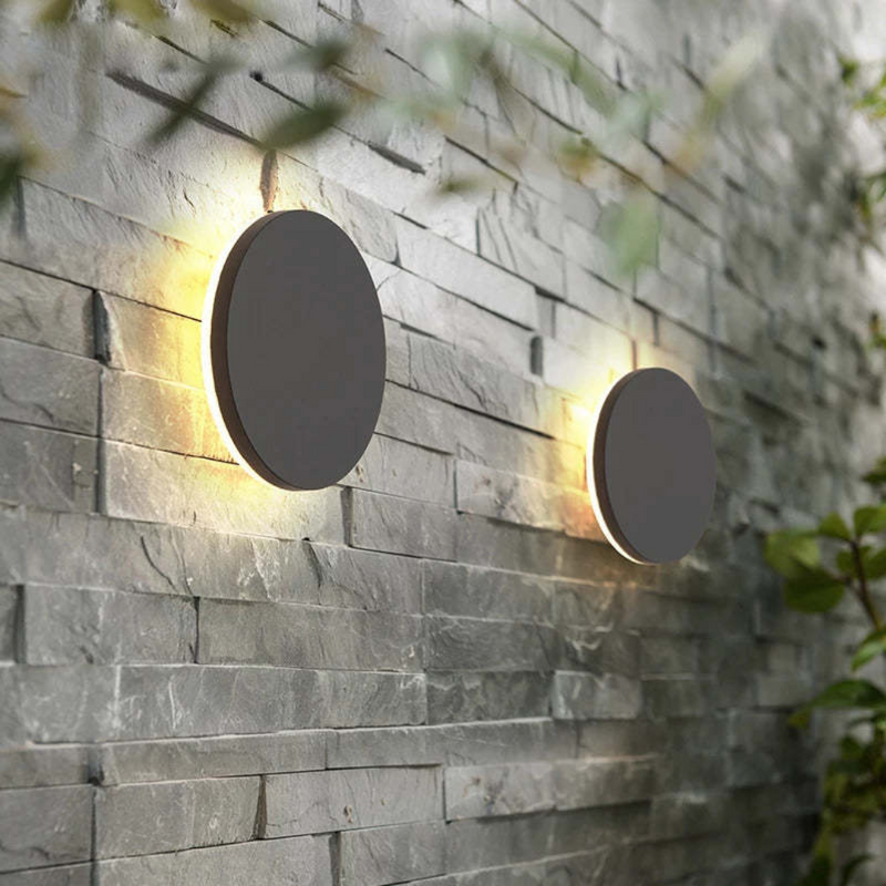 LED Wandleuchte Lumivis | Minimalistisches Outdoor-Design | IP65 Wetterfest | Metallgehäuse