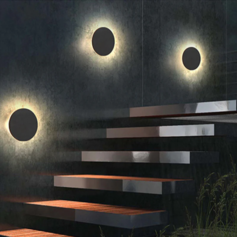 LED Wandleuchte Lumivis | Minimalistisches Outdoor-Design | IP65 Wetterfest | Metallgehäuse