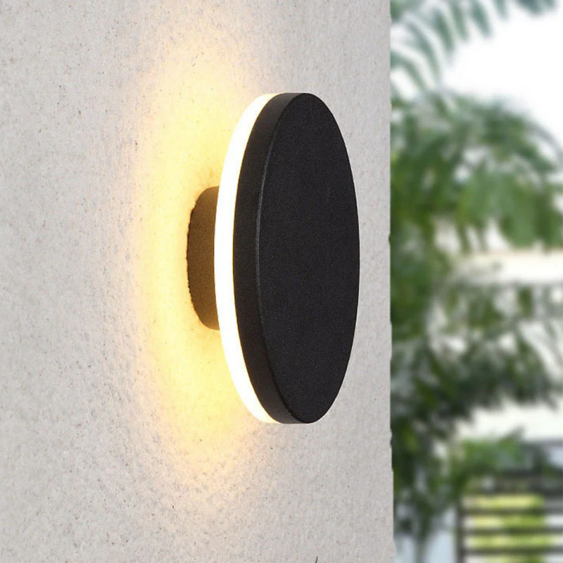 LED Wandleuchte Lumivis | Minimalistisches Outdoor-Design | IP65 Wetterfest | Metallgehäuse