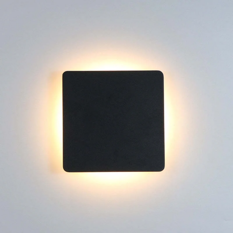 LED Wandleuchte Lumivis | Minimalistisches Outdoor-Design | IP65 Wetterfest | Metallgehäuse
