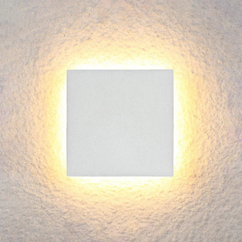 LED Wandleuchte Lumivis | Minimalistisches Outdoor-Design | IP65 Wetterfest | Metallgehäuse