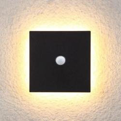 LED Wandleuchte Lumivis | Minimalistisches Outdoor-Design | IP65 Wetterfest | Metallgehäuse