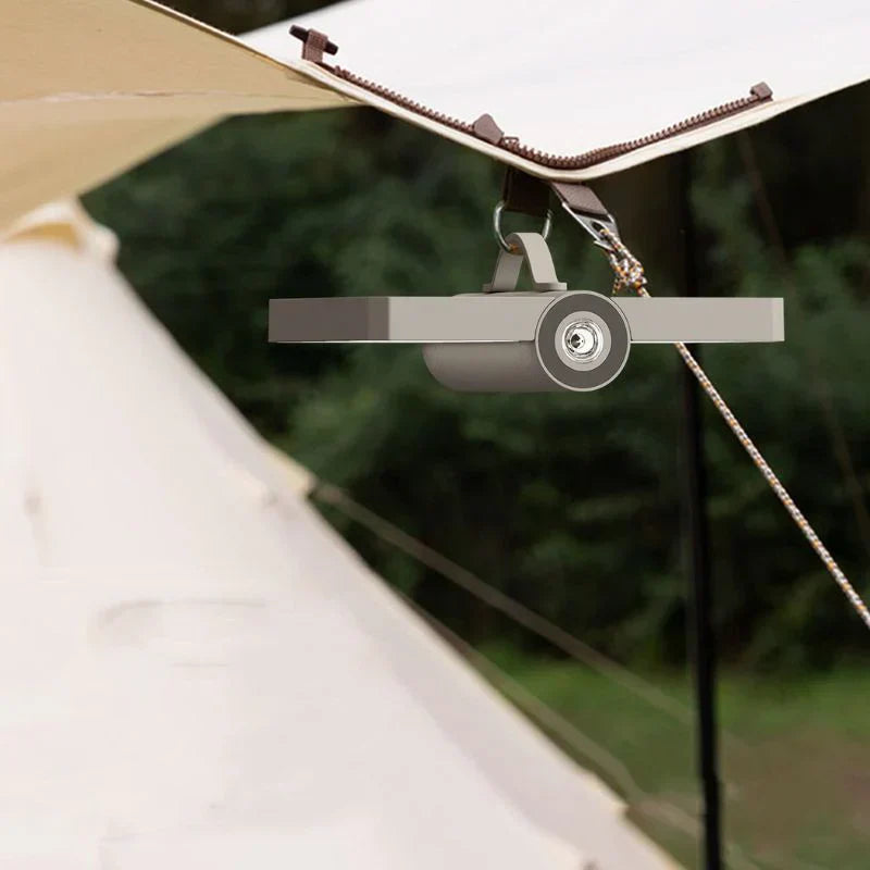 Campinglaterne LumaFold Explorer | Faltbar & Wiederaufladbar | Kompakt & Robust | USB-Anschluss