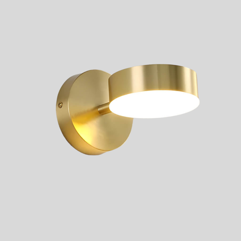 Nordische LED Wandleuchte KOPRILUX | Modernes Kupferdesign | Energiesparend & Elegant