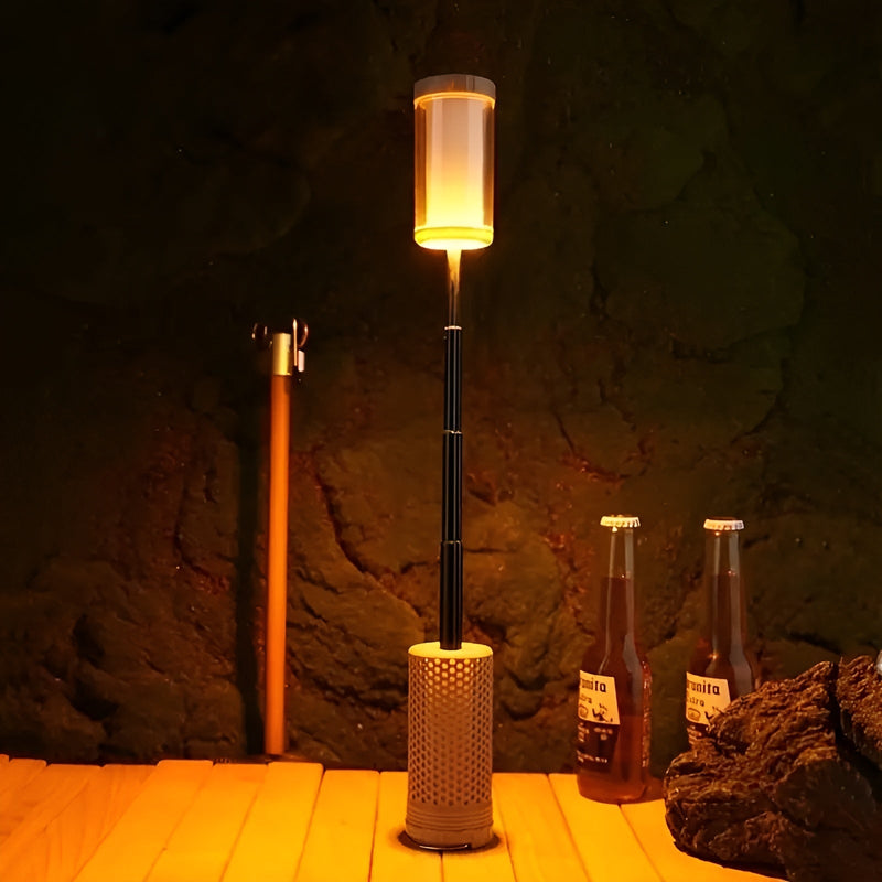 Lumaro LED Campinglampe | Höhenverstellbar & USB-aufladbar | 3000–6000K Farbtemperatur | Bis zu 30 Std. Leuchtdauer