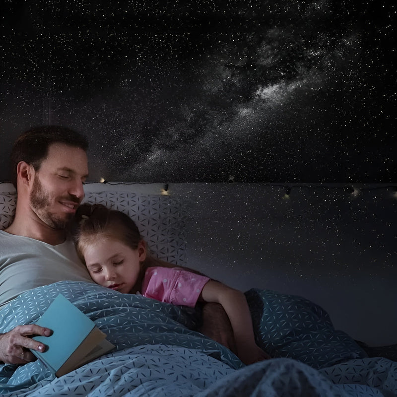 Galaxy Projektor StellaNova | 13-in-1 Sternenhimmel | 360° Rotation & Timer | LED Nachtlicht