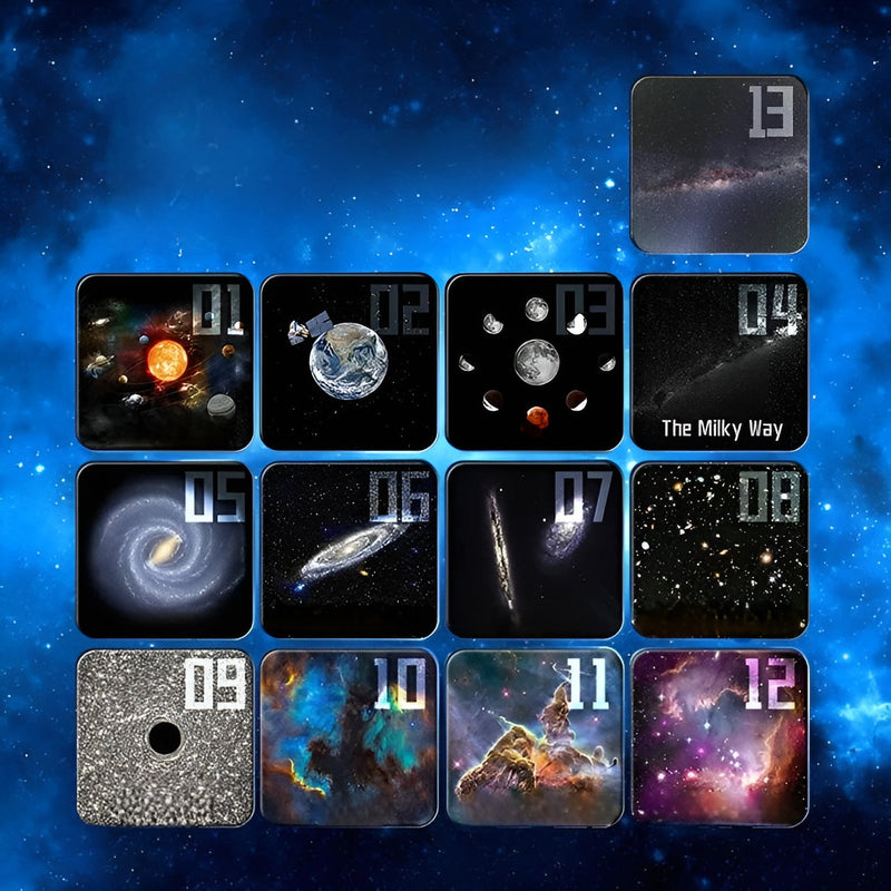 Galaxy Projektor StellaNova | 13-in-1 Sternenhimmel | 360° Rotation & Timer | LED Nachtlicht