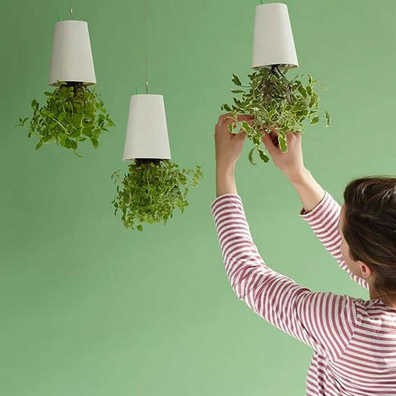 Hängender Blumentopf SkyBloom | Platzsparend & Elegant | Für Innen & Außen | Inkl. Aufhängung