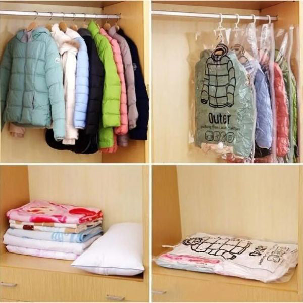 2+2 GRATIS | VacuHanger – Die clevere Lösung für ordentliche, platzsparende Kleideraufbewahrung