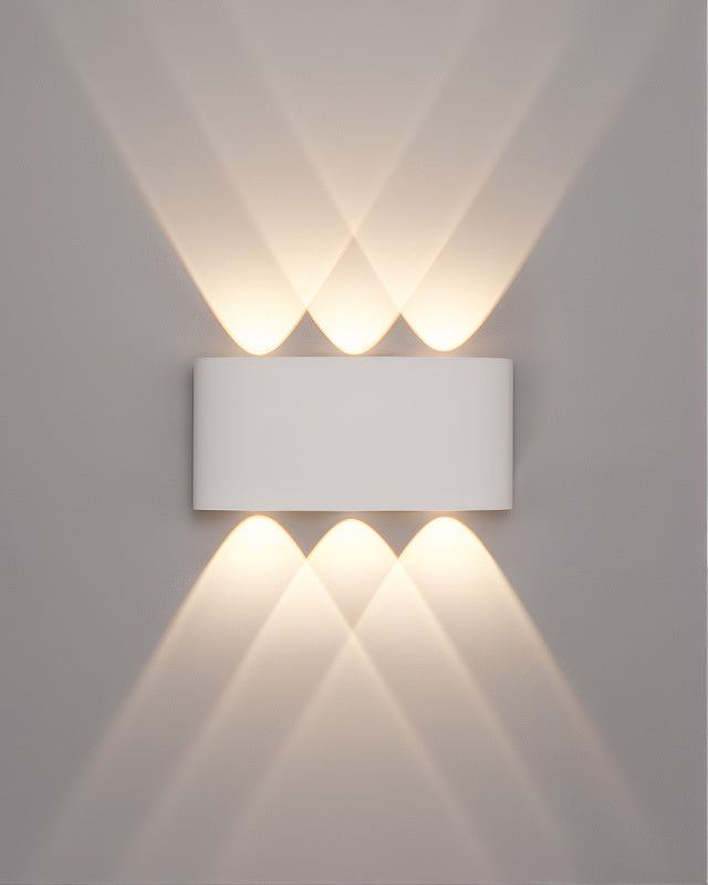 Bravira Wandlampe | LED Außenleuchte IP65 | Modern & Wetterfest | 25 cm Höhe