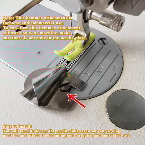SeamMaster - Universal-Nähfuß für Rollsäume