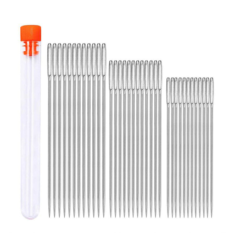 EmbroiMaster – Präzisions-Nähnadelset mit extra großem Öhr