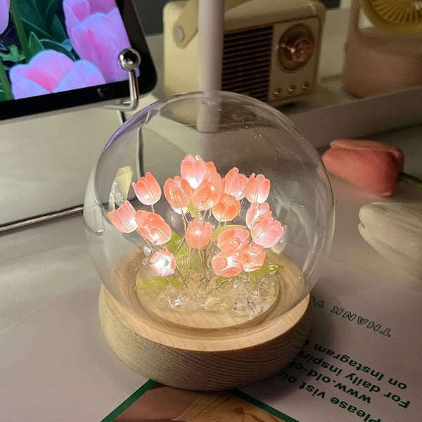 TulipGlow – Sanfte Beleuchtung & Schicke Dekoration!